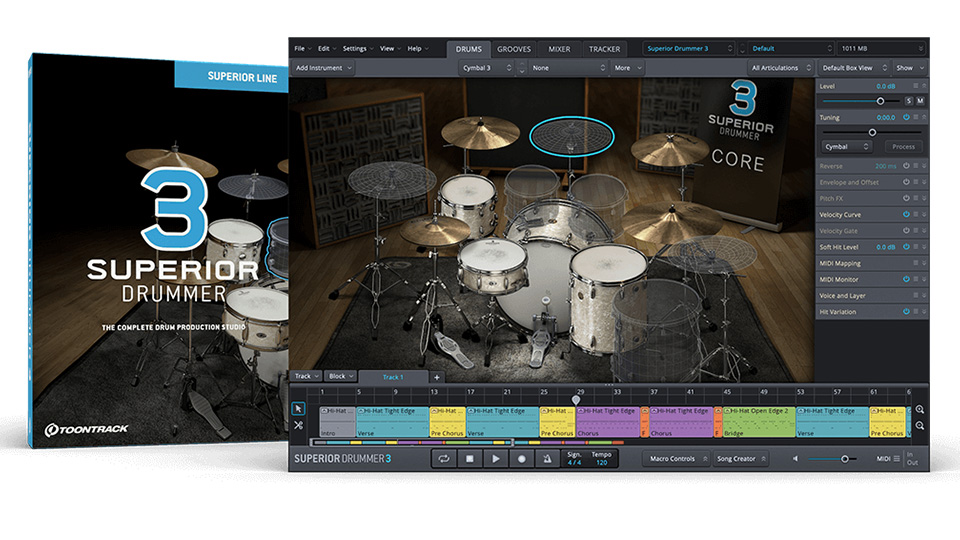 Toontrack Superior Drummer 3